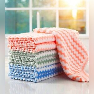 NEW 10 PIECE CHEVRON RAG SET